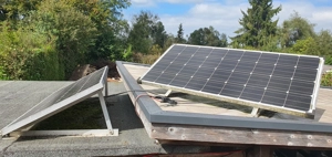 Solaranlage für Schrebergarten oder ähnliches