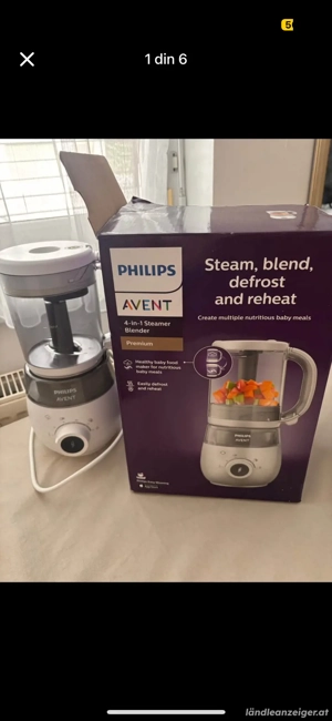 babynahrungszubereiter von Philips Bild 2