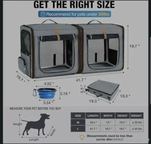 1 Hunde Katzen Transportbox Bild 3