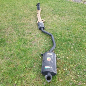 Abbarth Auspuffanlage Alfa 1750 GT Veloce, 1. Serie hängende Pedeale