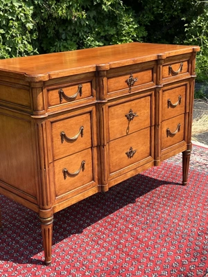 Biedermeier Kommode Sideboard Anrichte Empire Louis XV Barock Stilmöbel Bild 2