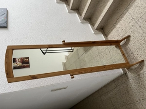 Standspiegel mit Holzrahmen 
