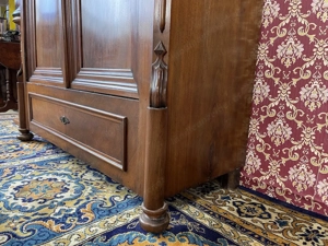 Louis Philippe Kleiderschrank Biedermeier um 1880 Frankreich Bild 9