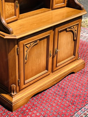 Biedermeier Vitrine Sekretär Barock Stilmöbel Buffet Anrichte  Bild 4