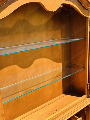 Biedermeier Vitrine Sekretär Barock Stilmöbel Buffet Anrichte  Bild 10