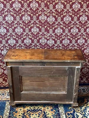 Gründerzeit Garderobe Spiegel Nussbaum Diele Flur ANTIK Barock Vintage Massivholz  Bild 9