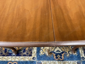 Barock Esstisch Tisch Esszimmertisch Stühle Chippendale Vintage  Nussbaum Bild 2