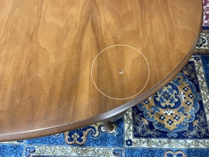 Barock Esstisch Tisch Esszimmertisch Stühle Chippendale Vintage  Nussbaum Bild 3