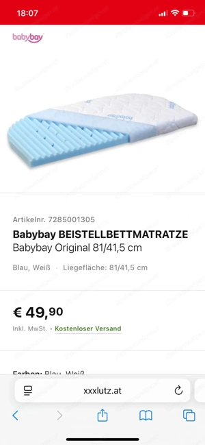 Baby Beistellbett Bild 2