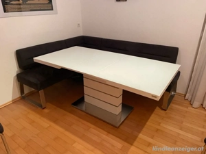 Weiser Esstisch aus glas (ausfahrbar) Bild 5