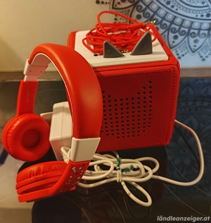 Toniebox + Tonielauscher rot