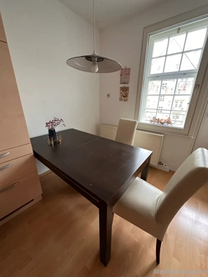 Esstisch mit Stühlen zu verschenken Bild 3