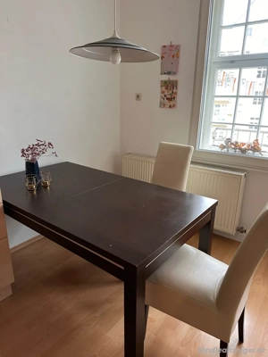 Esstisch mit Stühlen zu verschenken Bild 2