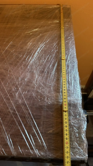 Polyrattan Hochtisch (mit Glasplatte) und zwei Stühlen Bild 5