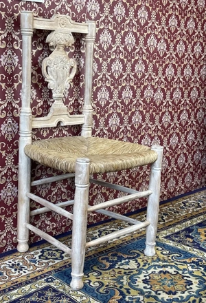 Barock Empire Stil Möbel Sessel Stuhl Pinie Massivholz Biedermeier Landhaus
