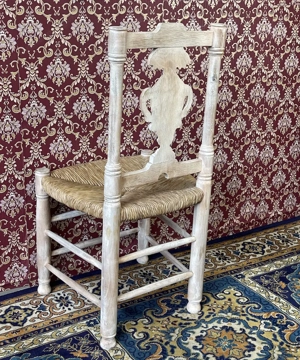 Barock Empire Stil Möbel Sessel Stuhl Pinie Massivholz Biedermeier Landhaus Bild 10