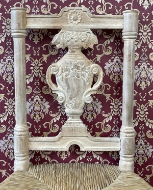 Barock Empire Stil Möbel Sessel Stuhl Pinie Massivholz Biedermeier Landhaus Bild 7