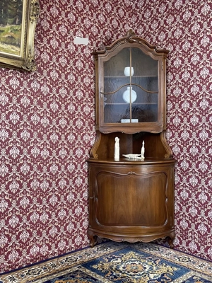 Vitrine Barockstil EckvitrineBauernschrank Bauernmöbel Stilmöbel Landhaus  Bild 1