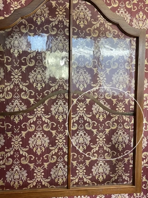 Vitrine Barockstil EckvitrineBauernschrank Bauernmöbel Stilmöbel Landhaus  Bild 9