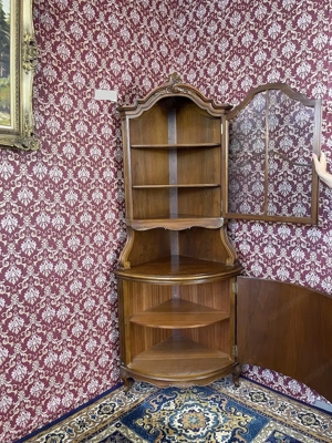 Vitrine Barockstil EckvitrineBauernschrank Bauernmöbel Stilmöbel Landhaus  Bild 10