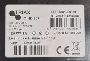 Triax HD Reciever Bild 3
