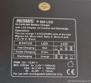 Ladegerät für diverse Akku Batterien Bild 3