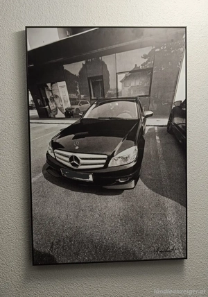 Kunstfotografie Mercedes c Klasse "Kühler Prozess"