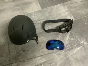 Salomon XL Ski Helm + Brille Cruiser eps4d Herren Damen Schi Snowboard alpin Winter Sport Rossignol