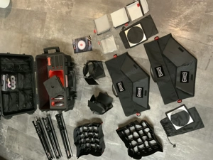 OVP Rotolight 2 3 Kit Licht Blitz foto inkl. Softboxen & Barndoors + Elinchrom HSS Transmitter SONY Bild 5