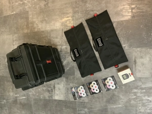 OVP Rotolight 2 3 Kit Licht Blitz foto inkl. Softboxen & Barndoors + Elinchrom HSS Transmitter SONY Bild 7