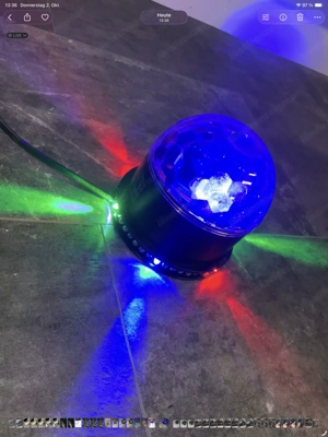51 LED diskokugel Licht Musik Video partyraum Disko Kugel  Bild 2