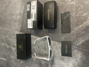 OVP Versace Sonnenbrille 0VE4403 unisex weiß Gold Herren Damen vintage y2k Brille biggie Medusa  Bild 2