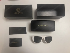OVP Versace Sonnenbrille 0VE4403 unisex weiß Gold Herren Damen vintage y2k Brille biggie Medusa  Bild 5
