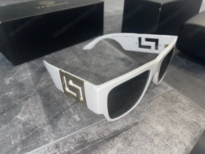 OVP Versace Sonnenbrille 0VE4403 unisex weiß Gold Herren Damen vintage y2k Brille biggie Medusa  Bild 3