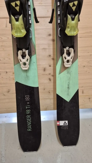 Fischer Ranger 98 Ti Freeride Ski mit Tourenbindung u Fell Bild 5