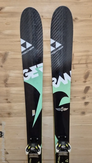 Fischer Ranger 98 Ti Freeride Ski mit Tourenbindung u Fell Bild 2