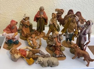 Krippenfiguren 12cm handbemalt