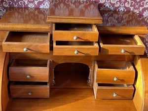 Biedermeier Sekretär Kommode Stilmöbel Barock Bild 2