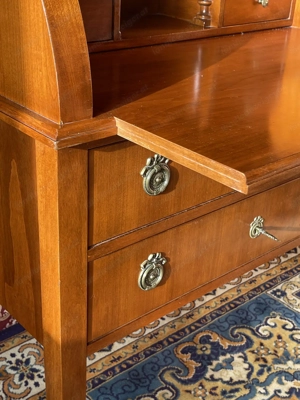 Biedermeier Sekretär Kommode Stilmöbel Barock Bild 3