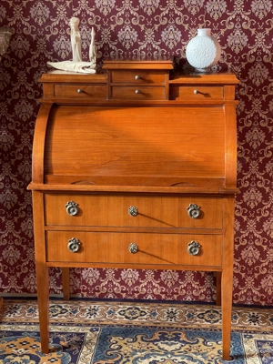 Biedermeier Sekretär Kommode Stilmöbel Barock