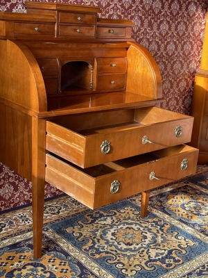 Biedermeier Sekretär Kommode Stilmöbel Barock Bild 6