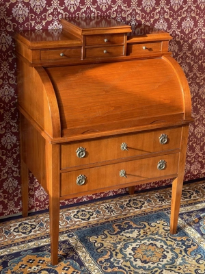 Biedermeier Sekretär Kommode Stilmöbel Barock Bild 9