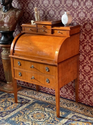 Biedermeier Sekretär Kommode Stilmöbel Barock Bild 10