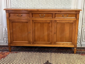Biedermeier Kommode SELVA Villa Ciprian Stil Directoire Anrichte Sideboard Kirschbaum STILMÖBEL