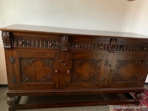 Schöne, antike Anrichte  Kommode in Eiche Vollholz