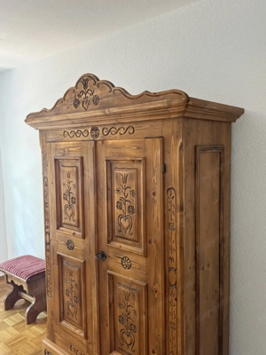Voglauer Anno 1600 Landhaus TV Schrank Bauernschrank Dielenschrank Kleiderschrank Kasten Bild 2