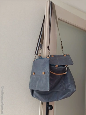 Ledertasche 3 teilig  Bild 3