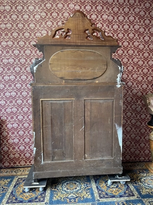 Gründerzeit Kommode Biedermeier Barock Anrichte Schrank Nussbaum Landhaus  Bild 9