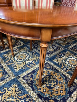 Biedermeier Tisch Esstisch Rosenholz Louis Seize WARRINGS Bild 5