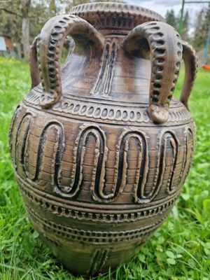 Große Gmundner Keramik Vase Bild 2